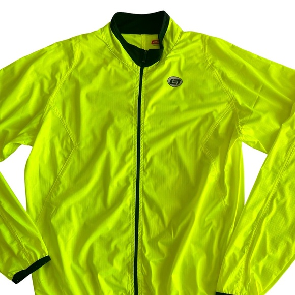 Bellwether Technical Men's Medium Cycling Ultralight Jacket Fluorescent Yellow - Picture 2 of 10